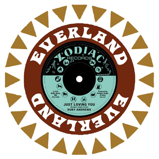 Just Loving You / the Love I Need (Deluxe Velvet 7") - Ruby Andrews - Music - EVERLAND - 9956683635323 - January 7, 2022