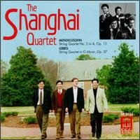 Cover for Mendelssohn / Grieg / Shanghai String Quartet · Shanghai &amp; the Romantics (CD) (1994)