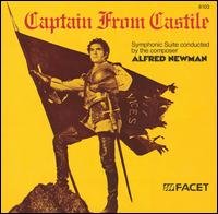 Captain from Castile - Alfred Newman - Musik - DELOS - 0013491810324 - 14. december 1992