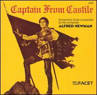 Captain from Castile - Alfred Newman - Musiikki - DELOS - 0013491810324 - maanantai 14. joulukuuta 1992