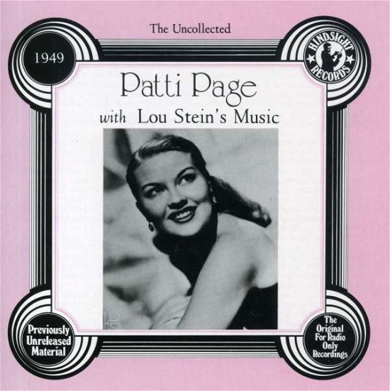 Lou Stein's Music - Patti Page - Musik - Hindsight Records - 0014921022324 - 8. april 1994