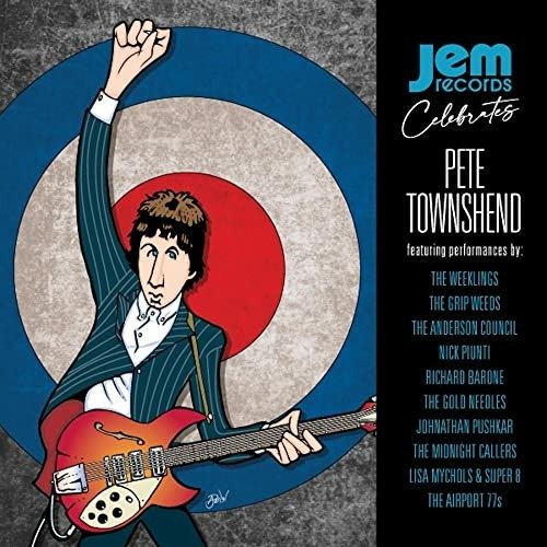 Cover for Jem Records Celebrates Pete Townshend / Various (CD) (2022)
