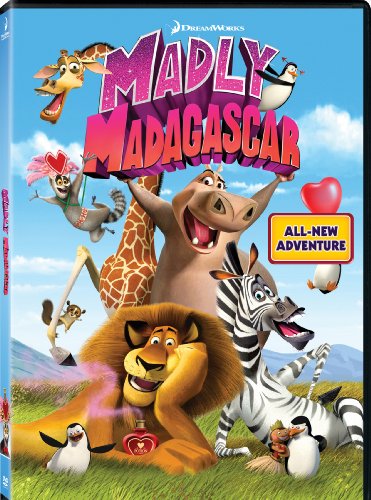 Cover for Madly Madagascar (DVD) [Widescreen edition] (2013)