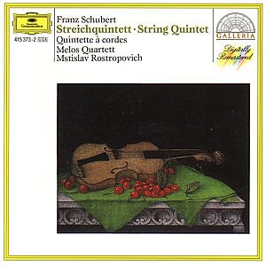 Schubert: Quintet in C Major D - Melos Quartett Stuttgart / Ros - Musik - POL - 0028941537324 - 21. Dezember 2001