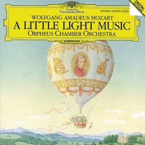 Cover for Orpheus Chamber Orchestra · Mozart: a Little Light Music (CD) (2002)
