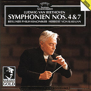 Beethoven-symphonien Nºs 4 &7-karajan - Herbert Von Karajan Berliner Philharmoniker - Música - DEUTSCHE GRAMMOPHON - 0028943900324 - 5 de março de 1993