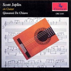 Cover for Joplin / De Chiaro · Scott Joplin on Guitar (CD) (1993)