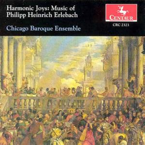 Harmonic Joys - Erlebach Philipp Heinrich - Musik - CTR - 0044747232324 - 1. Juli 1993