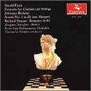 Cover for Finzi / Brahms / Strauss / Donaghue / Sleeper · Concerto for Clarinet &amp; Strings / Sonata 2 in E Fl (CD) (2000)