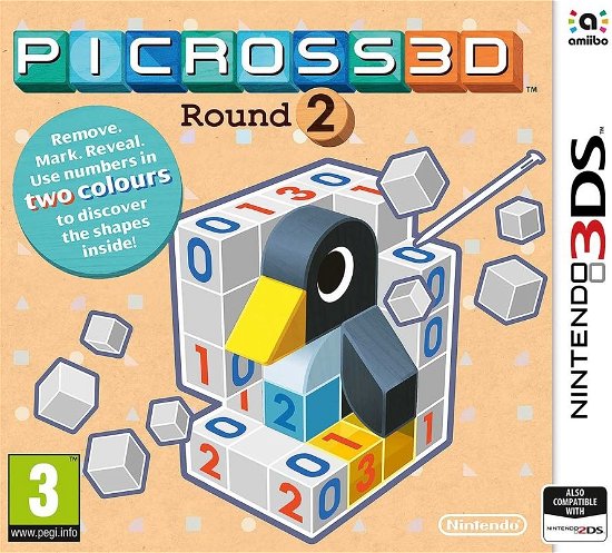Cover for 3Ds · Picross 3D Round 2 (3DS) (2019)