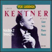 Cover for Louis Kentner · Liszt: Solo Piano Music (CD) (2010)