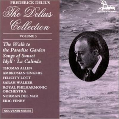 Cover for Frederick Delius  · Songs Of Sunset Per Soprano E Baritono (CD)