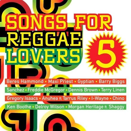 Cover for Songs For Reggae Lovers 5 (CD) (2014)