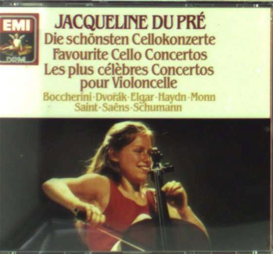 Cover for Jacqueline Du Pre · Favourite Cello Concertos (CD) (2010)
