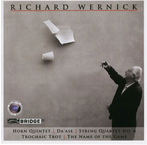 Music of Richard Wernick - Wernick / Starobin / Int'l Contemporary Ensemble - Música - BRIDGE - 0090404930324 - 14 de julho de 2009