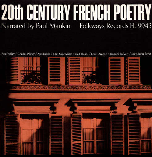 Cover for Paul A. Mankin · 20th Century French Poetry (CD) (2012)