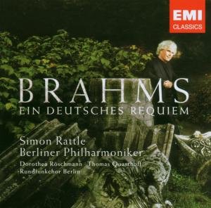 Cover for Bp/rattle · Brahms / Ein Deutsches Requiem (CD) (2007)