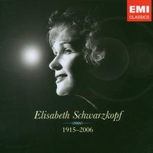Cover for Schwarzkopf Elisabeth · 1915-2006 Special Reissue 75th (CD) (2008)