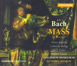 Cover for Johann Sebastian Bach · Bach B Minor Mass (CD) (1994)