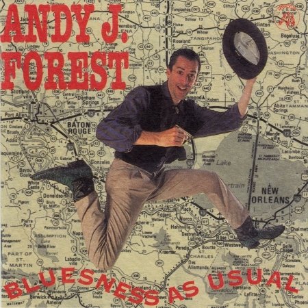 Cover for Andy J. Forest · Andy J. Forest - Bluesness As Usual (CD) (2019)