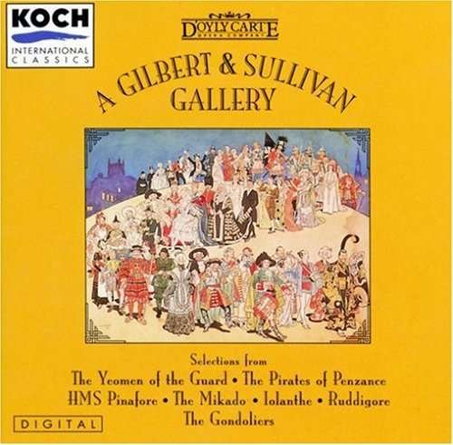 Cover for Gilbert &amp; Sullivan · Music &amp; Songs (CD) (1997)