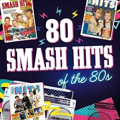 Cover for 80 Smash Hits of the 80s / Various (CD) (2018)