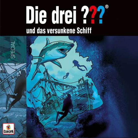 Cover for Die Drei ??? · Und Das Versunkene Schiff (CD) (2019)