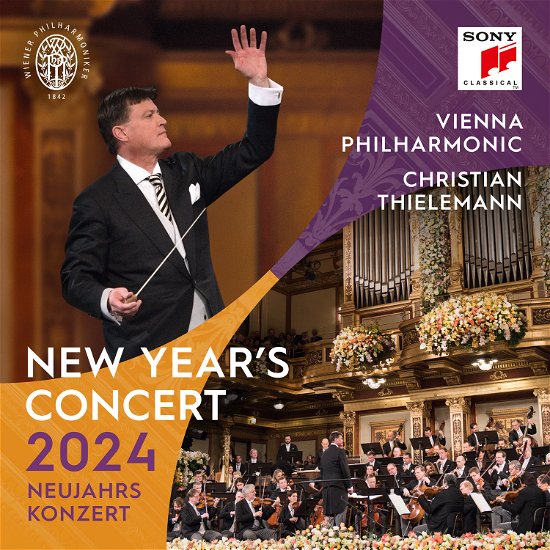 Cover for Christian Thielemann &amp; Wiener Philharmoniker · Neujahrskonzert 2024 / New Years Concert 2024 / Concert Du Nouvel An 2024 (CD) (2024)