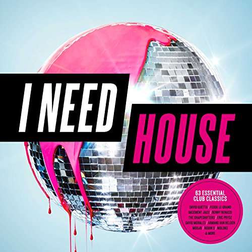 Cover for I Need House (CD) (2024)