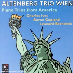 Cover for Altenberg Trio Wien · Ives Piano Trio. Copland 'Vitebsk' Trio. Bernstein Piano Trio. (Altenberg Trio Wien. Total T (CD) (2024)