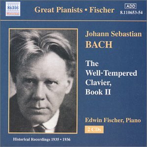 Well Tempered Clavier Ii - Johann Sebastian Bach - Muziek - NAXOS - 0636943165324 - 11 december 2000