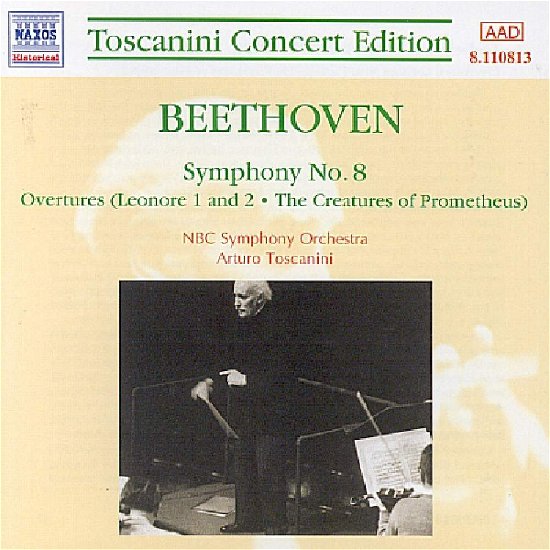 Cover for Toscanini Arturo · BEETHOVEN: Symphony No.8 *s* (CD) (1998)