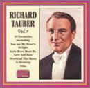 Favourites Vol.1 - Richard Tauber - Música - NAXOS - 0636943251324 - 5 de março de 2001