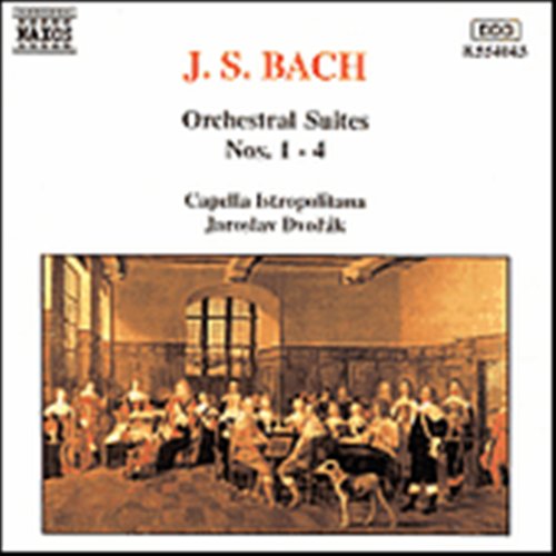 Orchestral Suites 1/4 - Johann Sebastian Bach - Musikk - NAXOS - 0636943404324 - 5. mars 1998