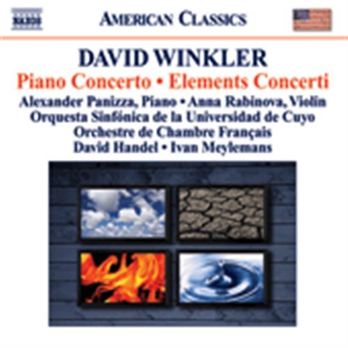 Piano Concerto / Elements Concerti - Winkler / Panizza / Rabinova / Meylemans - Musik - NAXOS - 0636943938324 - 30. september 2008