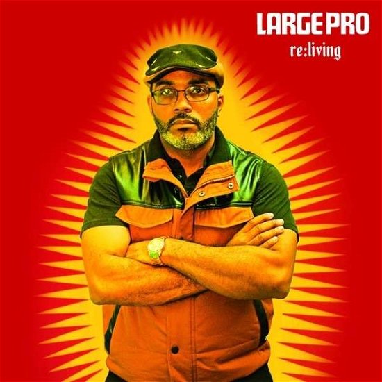 Cover for Large Professor · Re-living (CD) (2015)