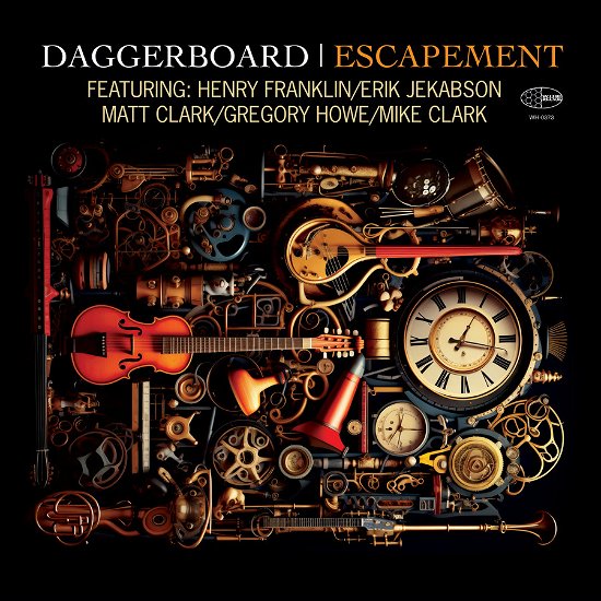 Cover for Daggerboard · Escapement Featuring Henry Franklin Erik Jekabson Matt Clark Gregory Howe And Mike Clark (CD) (2024)