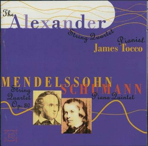 Cover for Mendelssohn / Alexander String Quartet · String Quartet Op 80 / Piano Quintet Op 44 (CD) (2009)