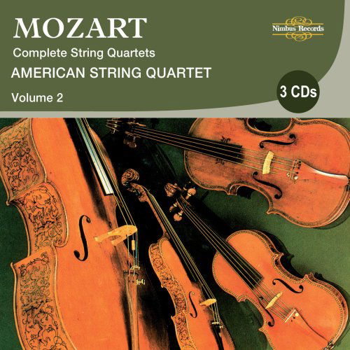 Cover for Wolfgang Amadeus Mozart · Complete String Quartets Vol2 -American String Quartet (CD) [Box set] (2018)