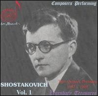 Cover for Shostakovich / Beethoven String Quartet · Composers Performing: Shostakovich 1 (CD) (2001)