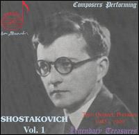 Cover for Shostakovich / Beethoven String Quartet · Composers Performing: Shostakovich 1 (CD) (2001)