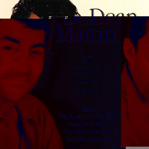Cover for Dean Martin · 20 Great Love Songs (CD) (1998)