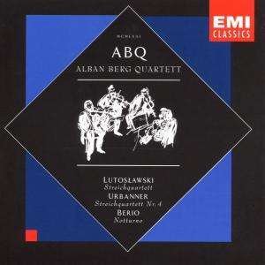 Cover for Berg,alan Quartet / Berio / Lutoslawski · String Quartet (CD) (1997)