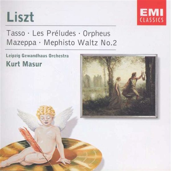 Liszt - Symphonic Poems / Mephisto - Kurt Masur / Gewandhause Orchestra - Muziek - EMI CLASSICS - 0724357562324 - 2 september 2002