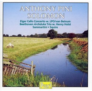 Cover for E. Elgar · Anthony Pini / Solomon-elger Cello Concerto / Beetho (CD) (1990)