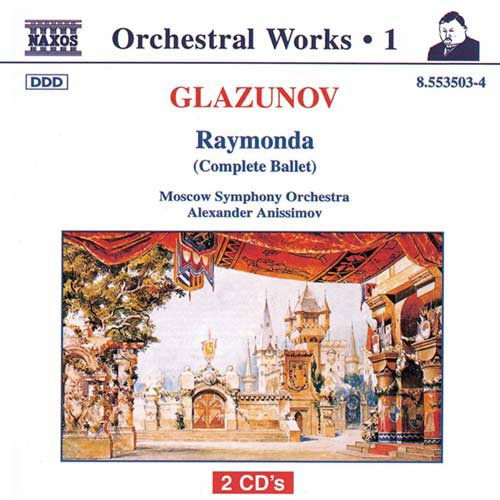 Glazunovraymonda - Moscow Soanissimov - Musiikki - NAXOS - 0730099450324 - maanantai 8. joulukuuta 1997