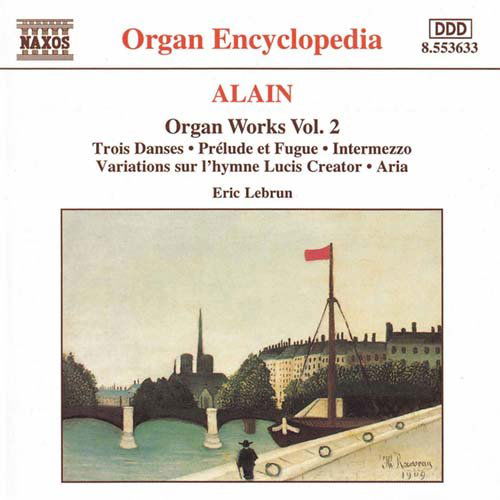 Organ Works Vol.2 - Marie-Claire Alain - Muzyka - NAXOS - 0730099463324 - 11 grudnia 1997