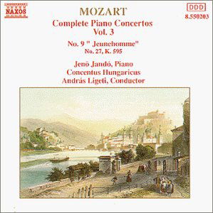 Cover for Mozart / Jando / Ligeti · Piano Concerti 9 &amp; 27 (CD) (1994)