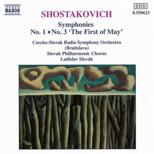 Cover for Shostakovich / Slovak / Czecho-slovak Rso · Symphonies 1 &amp; 3 (CD) (1994)
