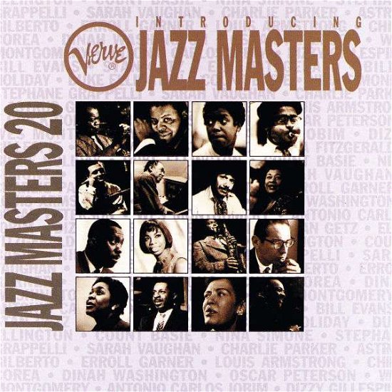 Cover for Verve Jazz Masters 20 (CD) (1990)